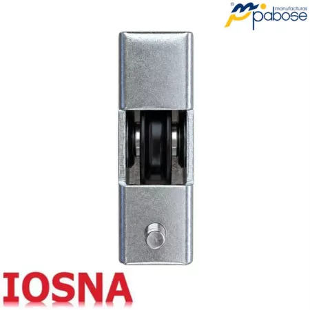 Rueda Simple para Ventana Corredera de Aluminio 15 kg Canal U -  Pabose Ref. 1004/2