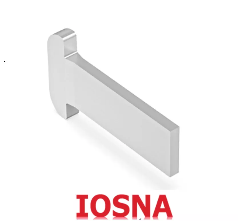 Gancho Hoja Plano para correderas marca Stac, de 4cm
