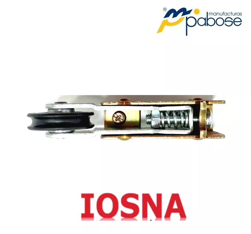 Rueda Pabose GT 25/2 C Graduable para Puerta y Ventana Corredera de Aluminio - 25 kg