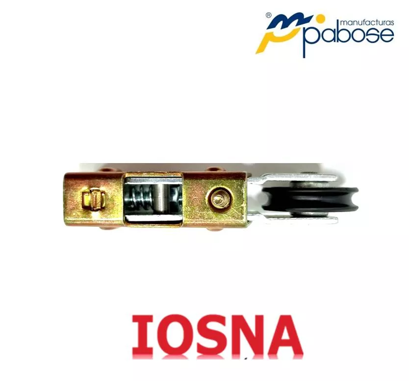 Rueda Pabose GT 25/2 C Graduable para Puerta y Ventana Corredera de Aluminio - 25 kg