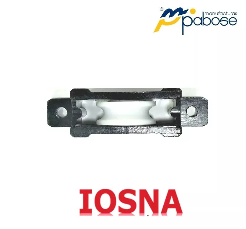 Rueda simple Pabose P-2002-A para ventana corredera de PVC