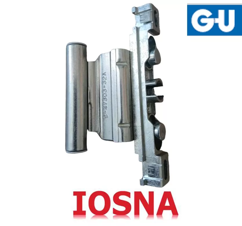 Bisagra intermedia GU 13*20 para pvc apertura practicable