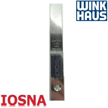 Cremona cota fija Winkhaus GAK FFH 1300-1550 para ventana PVC con bul&oacute;n de seguridad
