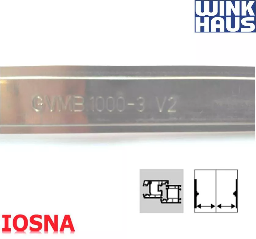 Multipoint espagnolette for PVC sliding window Winkhaus GVMC 1000-3 AHSMultipoint espagnolette for PVC sliding window Winkhaus GVMC 1000-3 AHS