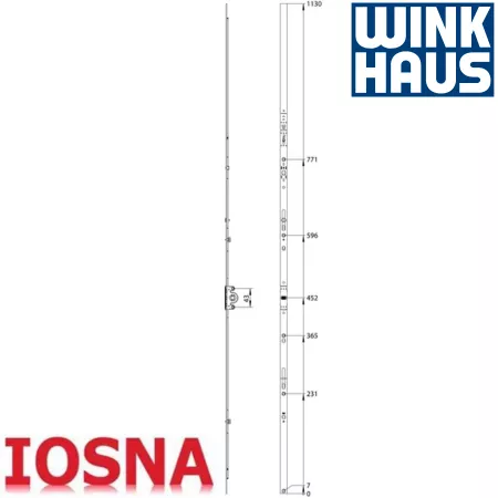Cremona con Aguja Desplazada GAK.1325 FFH 1075-1325 mm