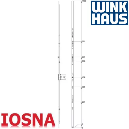 Cremona GAK.1325-1 FFH 1075&ndash;1325mm con aguja desplazada