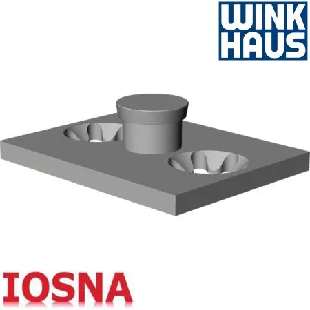Pieza Limitador de Hoja Winkhaus FT.DBG.OF para Canal de Herraje 16mm