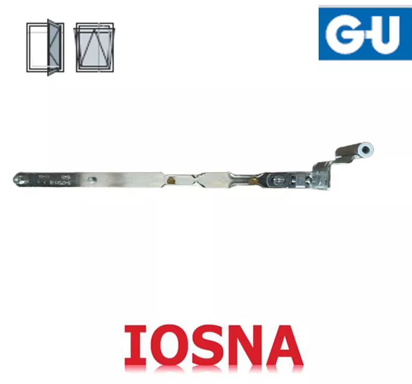 Brazo compas GU 501-750 13x20 UNI de derecha