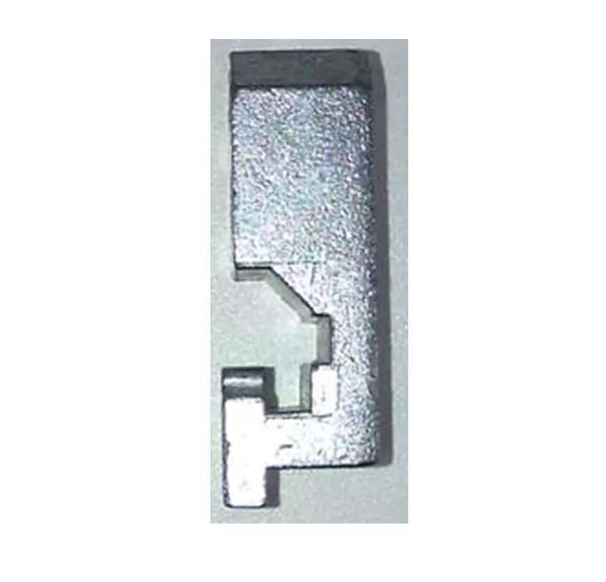 Gancho Brio Hoja Perimetral Met&aacute;lico para Cierre de Corredera (32 mm)