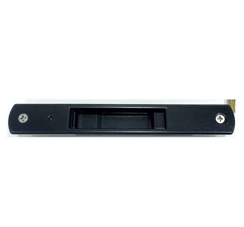 Cierre con muelle para ventana corredera de aluminio, Negro