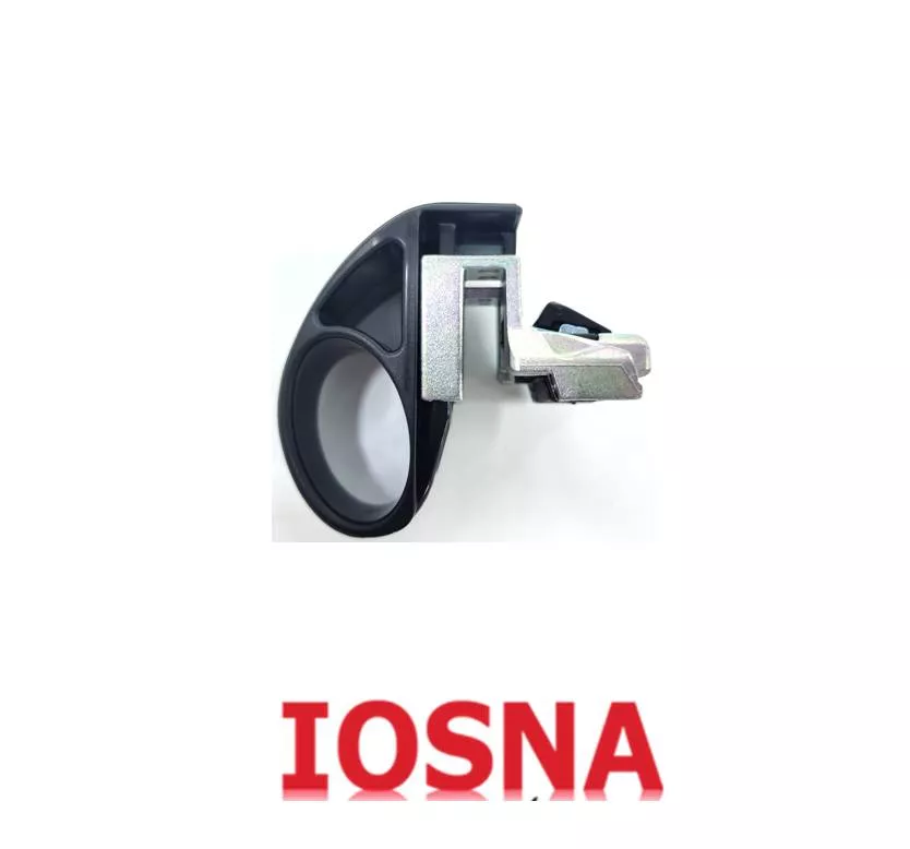 Cierre Golpete Twin Giesse Negro para Ventanas Abatibles de Aluminio