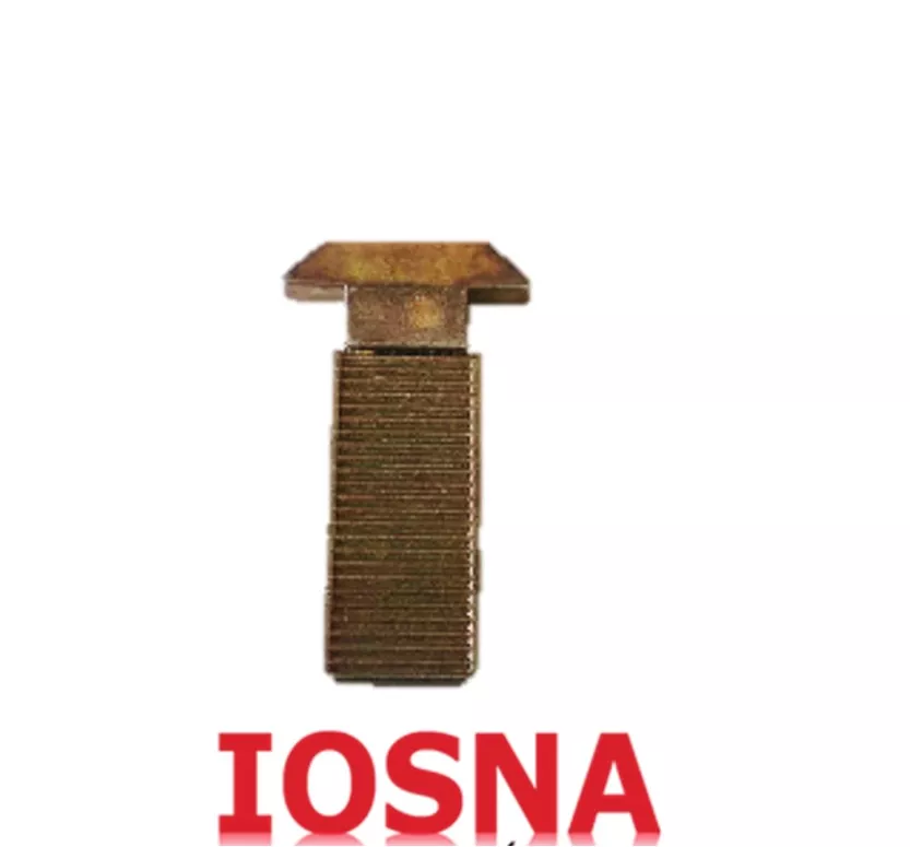 Gancho Hoja Recto para Ventana Corredera - Base 12 mm