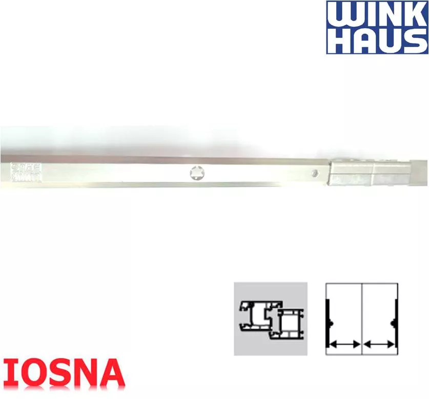 Multipoint sliding espagnolette for PVC window Winkhaus GVMC 600