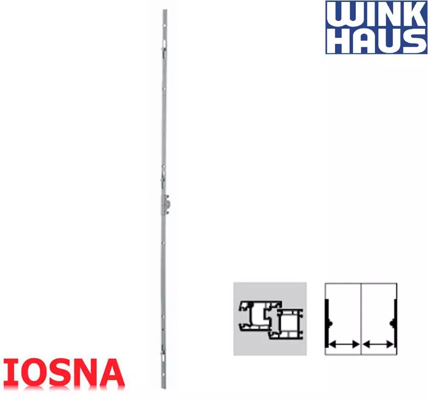 Multipoint espagnolette for PVC sliding window Winkhaus GVMC 1000-3 AHSMultipoint espagnolette for PVC sliding window Winkhaus GVMC 1000-3 AHS