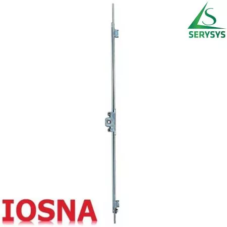 Cremona 600mm con 2 Puntos de Cierre para Ventanas Correderas Entrada 15mm Serysys