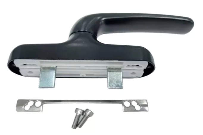 Cremona Giesse Negra para Ventana o Puerta Practicable de Aluminio - PRIMA