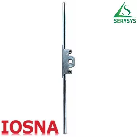 Cremona 600mm con 2 Puntos de Cierre para Ventanas Correderas Entrada 15mm Serysys