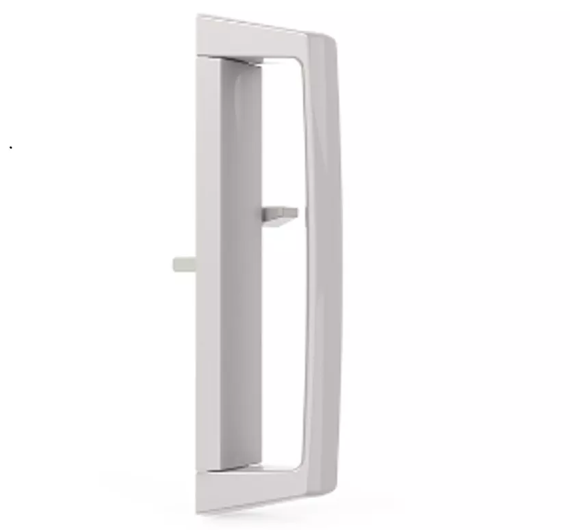 Tirador FLAP multipunto para balconeras correderas de izquierdas color blanco