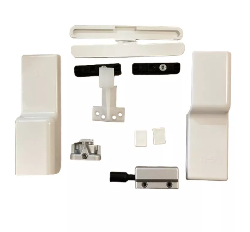 Caja de accesorios GU de 966/150 sistema osciloparalelo manual color blanco